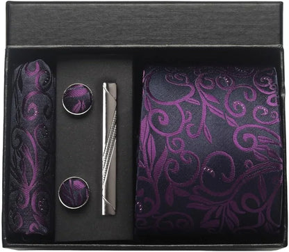 Arvello | Men’s Paisley Tie Gift Set