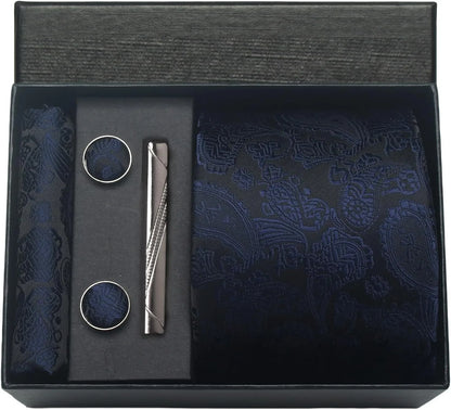 Arvello | Men’s Paisley Tie Gift Set