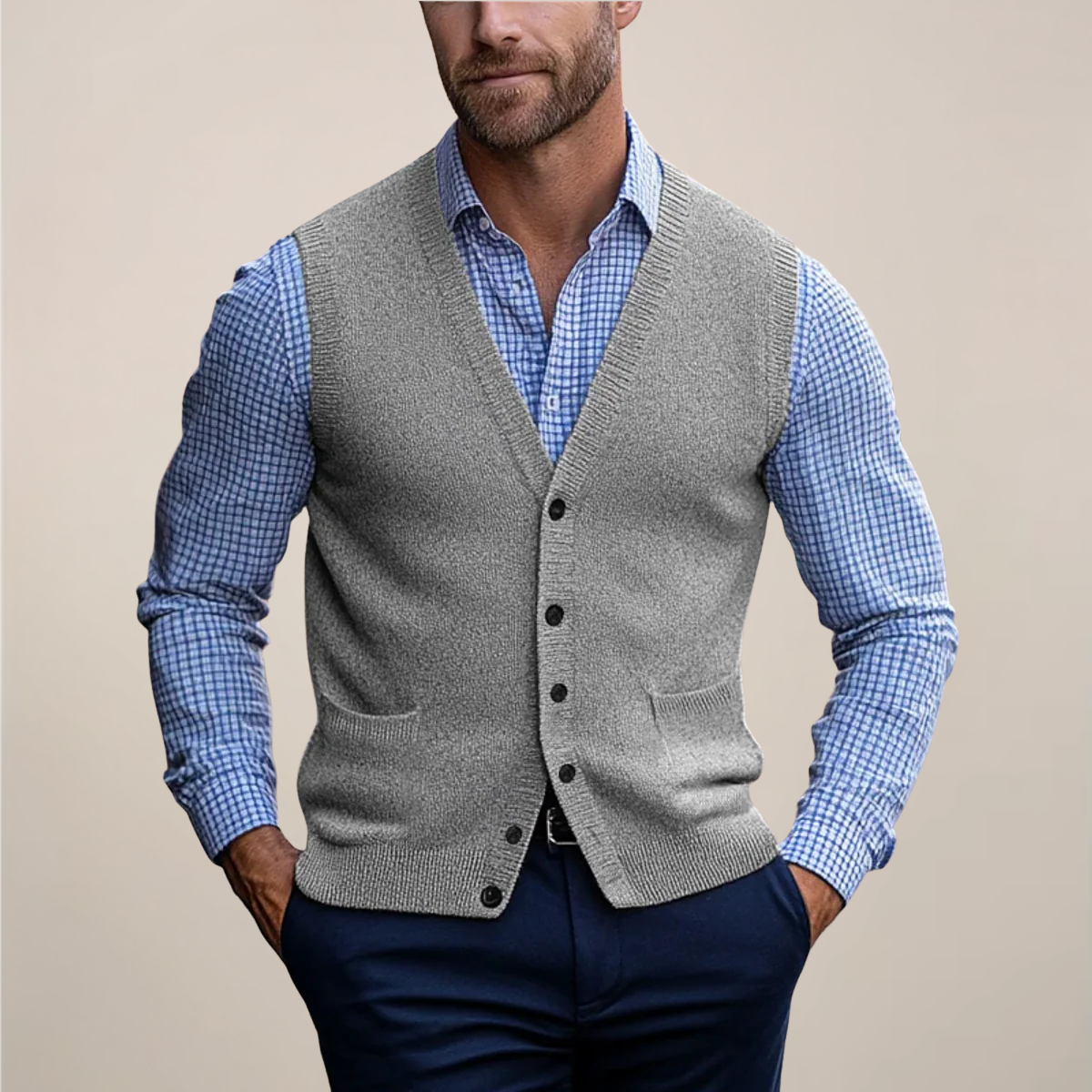 Elbridge | Men’s Sleeveless Vest Sweater