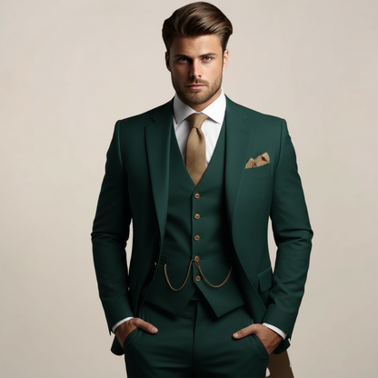 Ormond | Men’s Three-Piece Slim Fit Wedding Suit