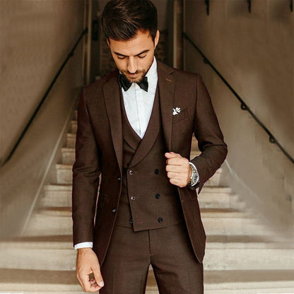 Eldorin | Men’s Three-Piece Suit with Single-Breasted Blazer