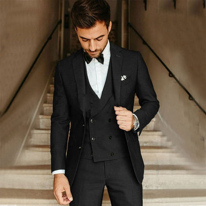 Eldorin | Men’s Three-Piece Suit with Single-Breasted Blazer