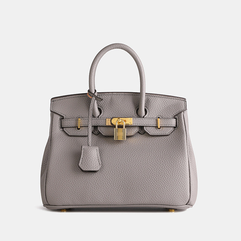 Calythia | Women’s Structured Handbag with Gold-Tone Hardware