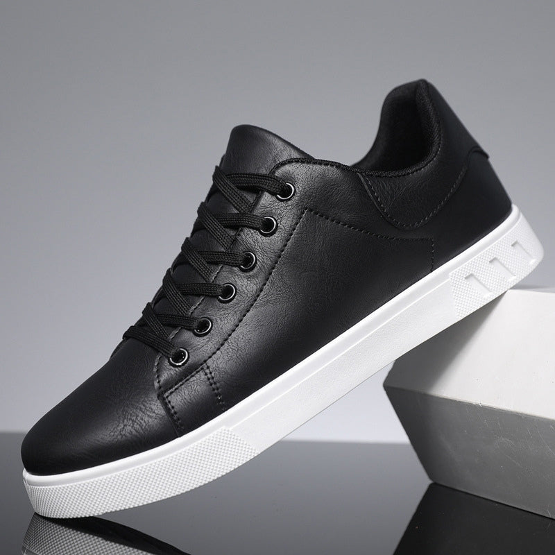 Norwick | Men’s Low-Top Sneakers with Lace-Up Front and White Sole
