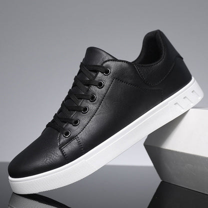 Norwick | Men’s Low-Top Sneakers with Lace-Up Front and White Sole