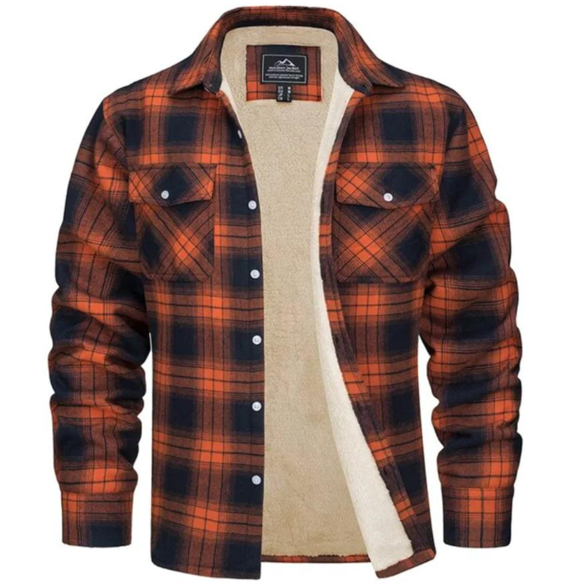 Bramwell | Men’s Sherpa-Lined Plaid Shirt Jacket