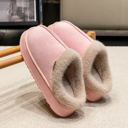 Calmora | Women’s Indoor Plush Slippers with Warm Lining