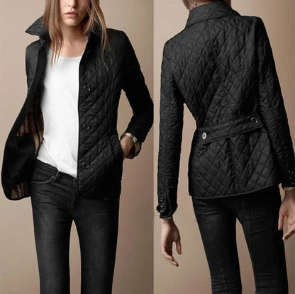 Eirene | Women’s Diamond Quilted Casual Jacket