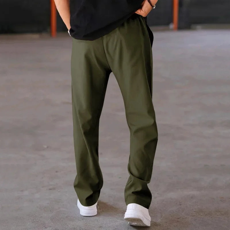 Calder | Men’s Relaxed Straight-Leg Drawstring Trousers