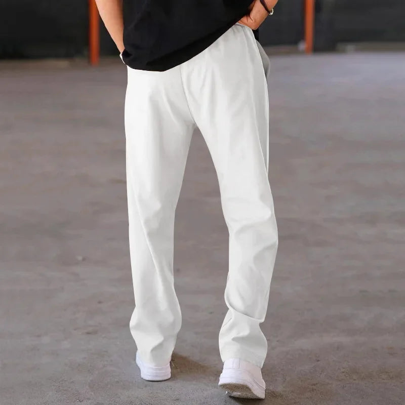 Calder | Men’s Relaxed Straight-Leg Drawstring Trousers