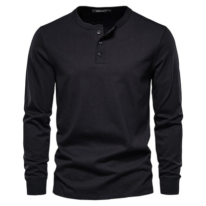 Ardenley | Men’s Classic Long-Sleeve Henley Shirt