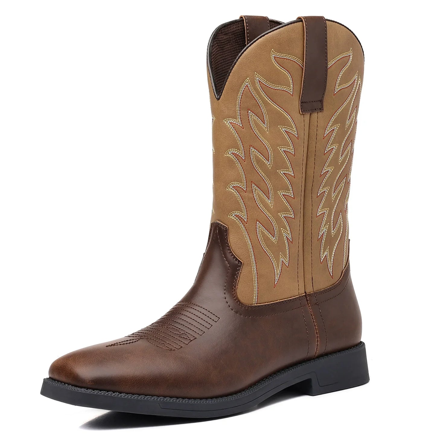 Westmoor | Men’s Embroidered Western Cowboy Boots with Square Toe