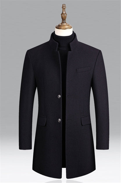 Corvin | Men’s Slim-Fit Wool Coat