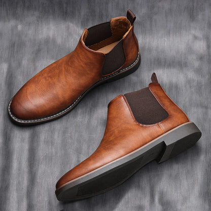 Draven | Men’s Waterproof Chelsea Boots with Elastic Side Panels