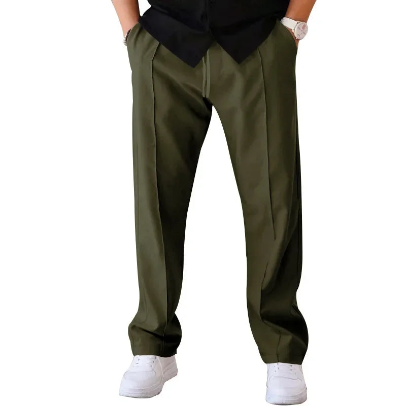 Calder | Men’s Relaxed Straight-Leg Drawstring Trousers