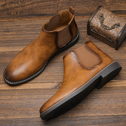 Draven | Men’s Waterproof Chelsea Boots with Elastic Side Panels