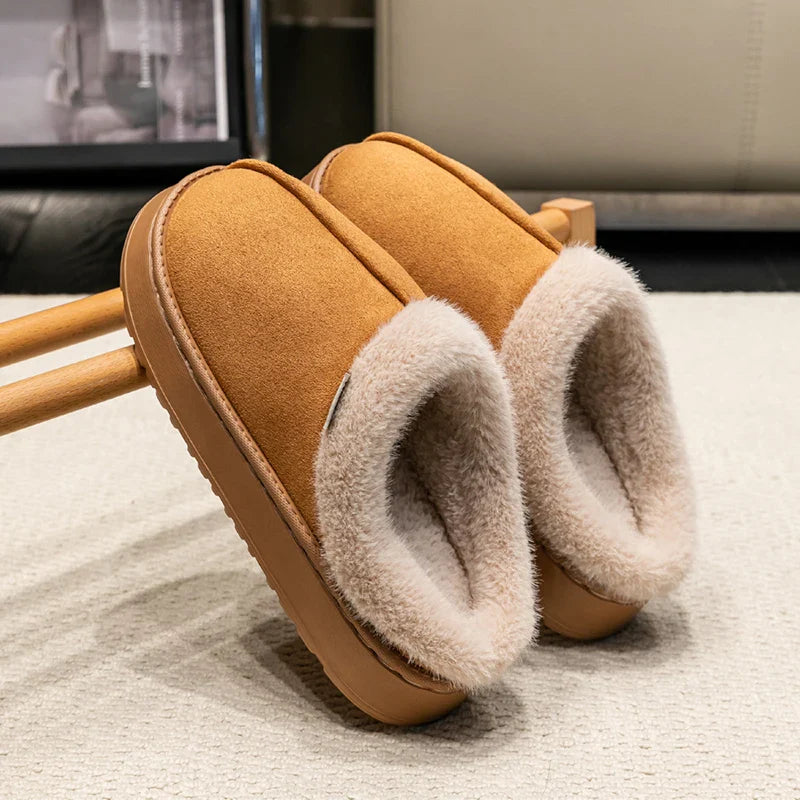 Calmora | Women’s Indoor Plush Slippers with Warm Lining