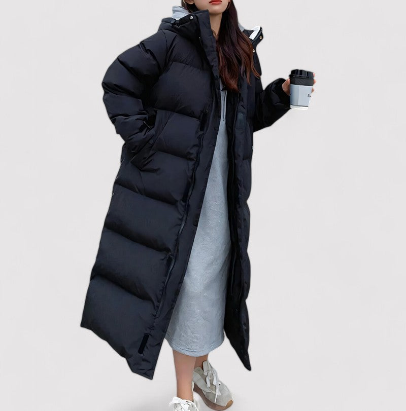 Norvella | Women’s Long Waterproof Hooded Puffer Parka