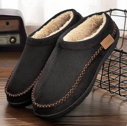 Hearthor | Men’s Indoor Memory Foam Slippers with Warm Lining