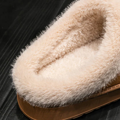 Calmora | Women’s Indoor Plush Slippers with Warm Lining