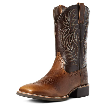 Westmoor | Men’s Embroidered Western Cowboy Boots with Square Toe