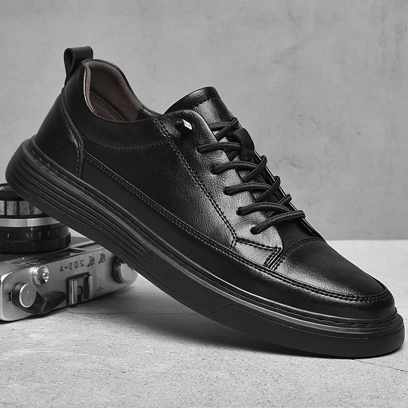 Veyron | Men’s Low-Top Sneakers with Tonal Stitching