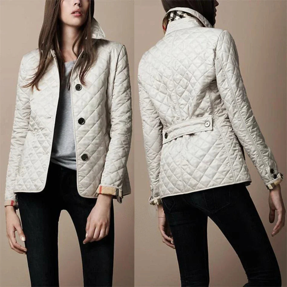 Eirene | Women’s Diamond Quilted Casual Jacket