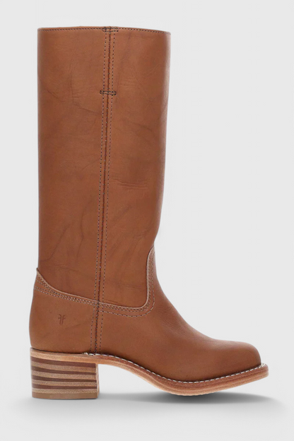 Calindra | Women’s Knee-High Boots with Stacked Heel