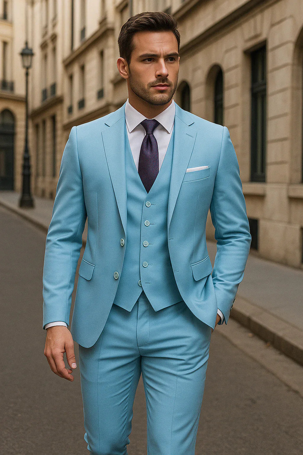 Carmonte | Men’s Three-Piece Formal Suit