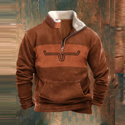 Westmoor | Men’s Fleece Quarter-Zip Western Pullover