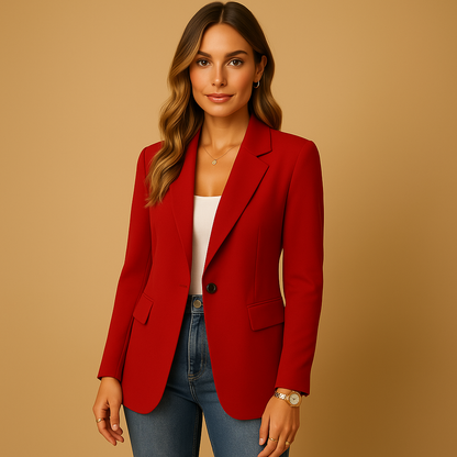 Elira | Women’s Fitted Blazer with Tailored Stretch Design