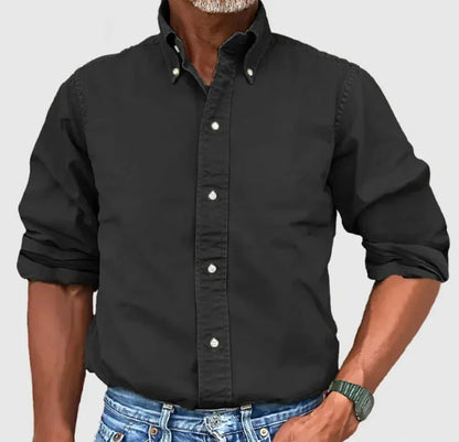 Norvale | Men’s Classic Button-Down Shirt with Smart Collar