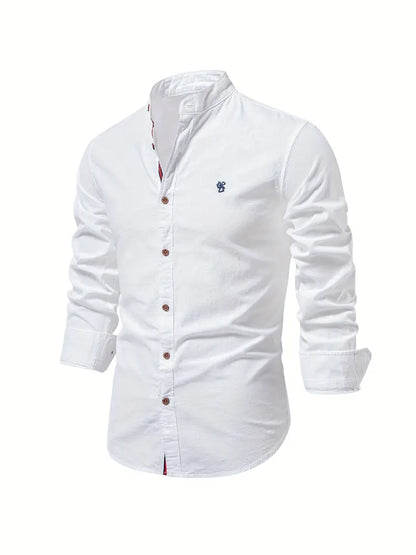 Alaric | Men’s Button-Front Tailored Shirt