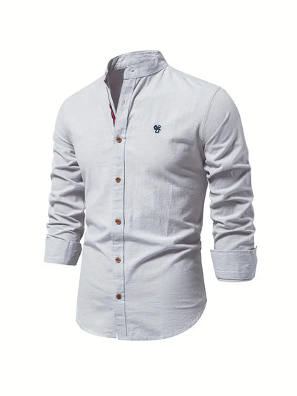 Alaric | Men’s Button-Front Tailored Shirt