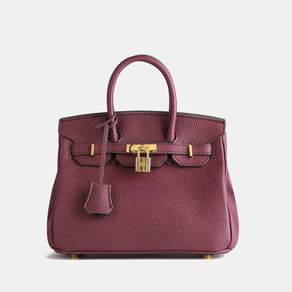 Calythia | Women’s Structured Handbag with Gold-Tone Hardware