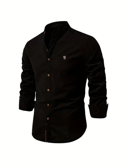Alaric | Men’s Button-Front Tailored Shirt