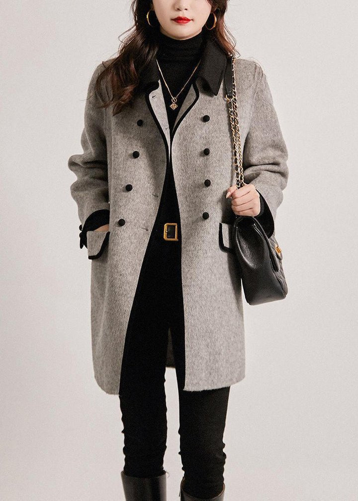 Rosalinde | Women’s Tailored Wool Double-Breasted Coat