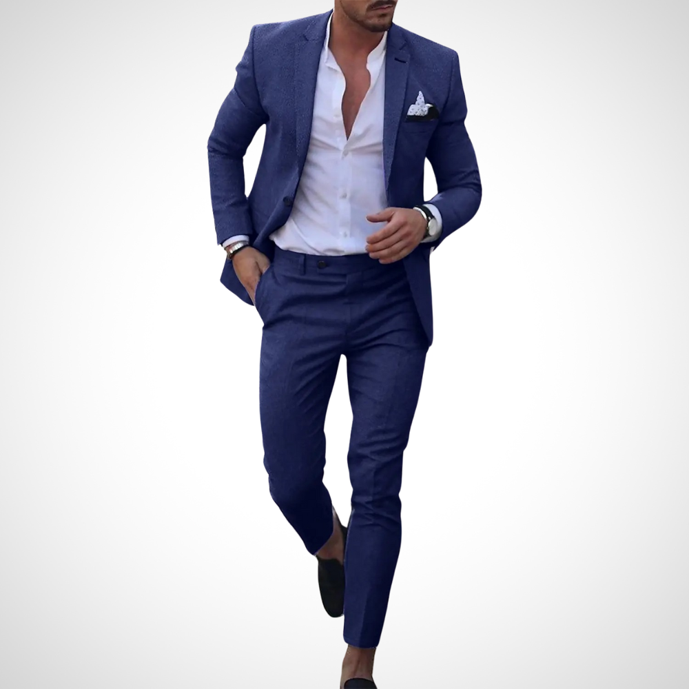 Calderon | Men’s Slim-Fit Two-Piece Suit Set