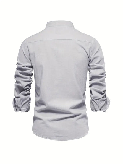 Alaric | Men’s Button-Front Tailored Shirt