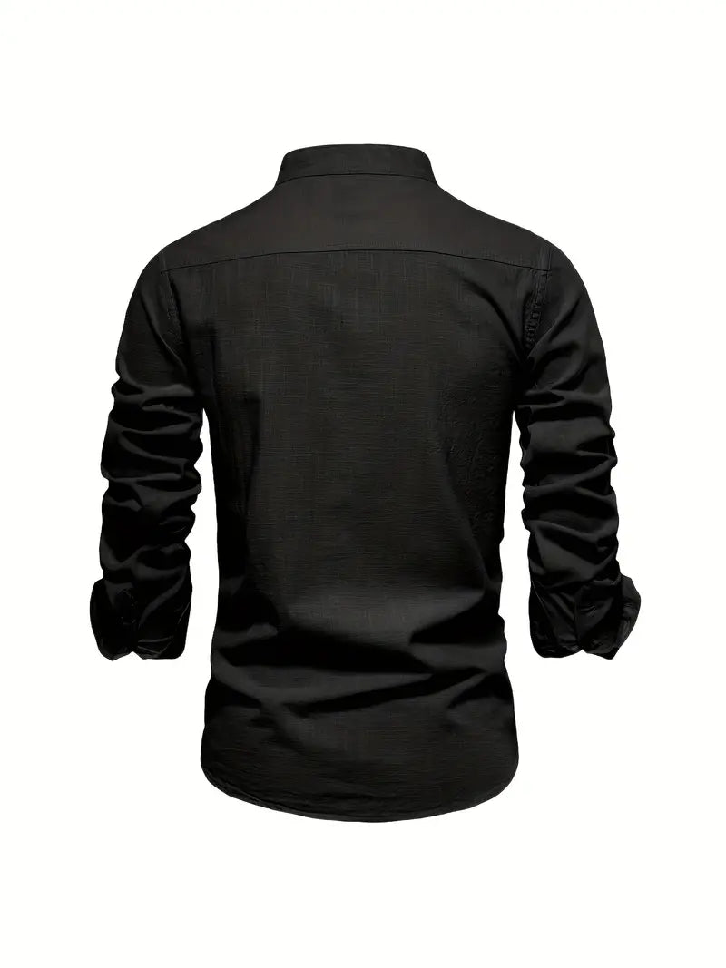Alaric | Men’s Button-Front Tailored Shirt