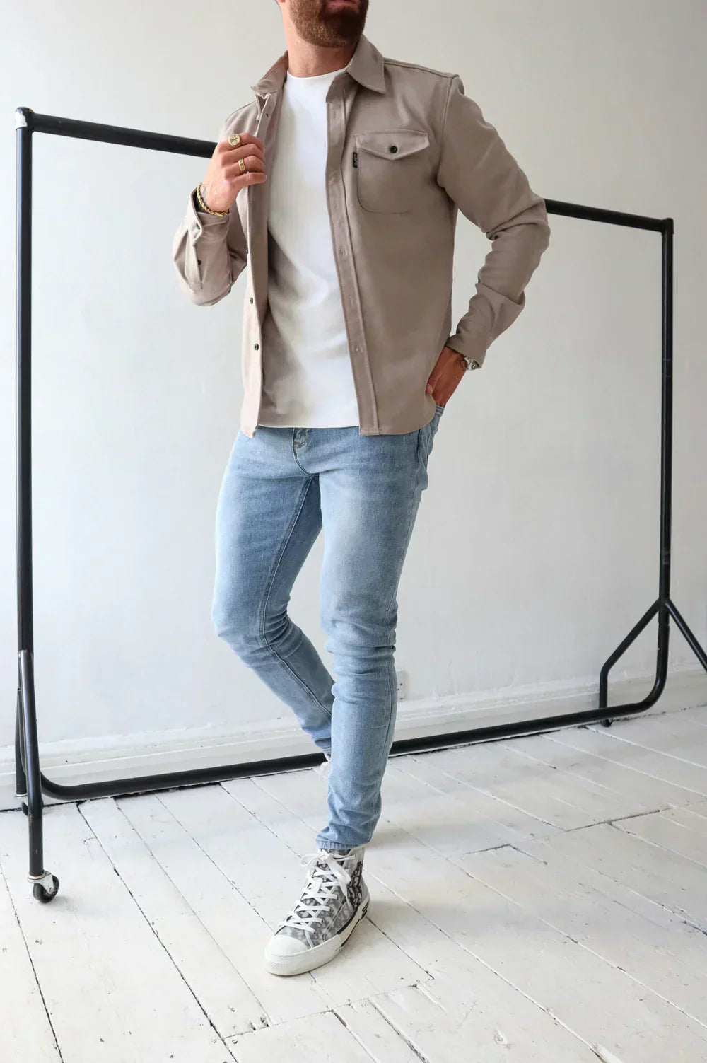 Rowan | Men’s Casual Layering Overshirt