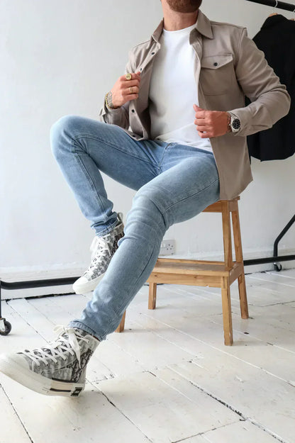 Rowan | Men’s Casual Layering Overshirt