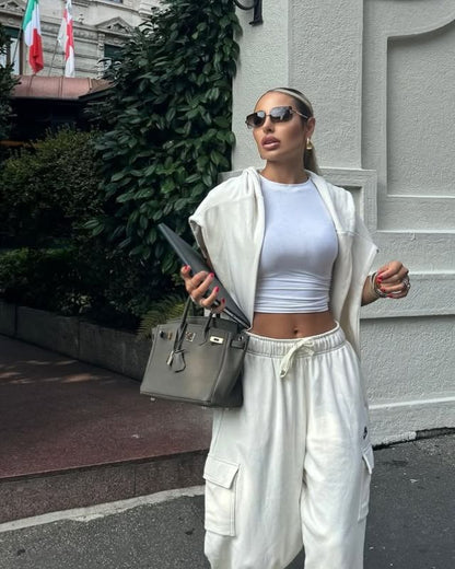 Calythia | Women’s Structured Handbag with Gold-Tone Hardware