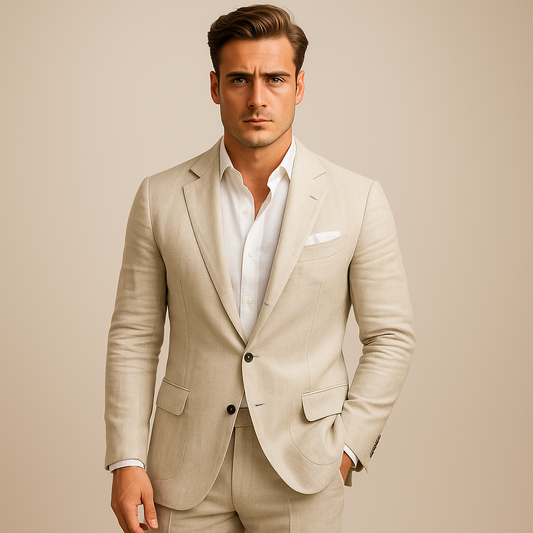 Ardenvale | Men’s Casual Blazer in Breathable Linen Blend