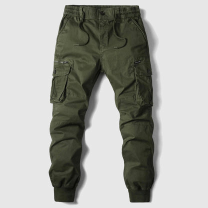 Torren | Men’s Cargo Trousers with Elastic Cuffed Ankles