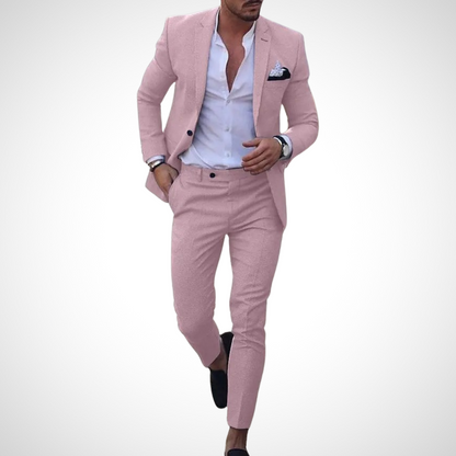 Calderon | Men’s Slim-Fit Two-Piece Suit Set