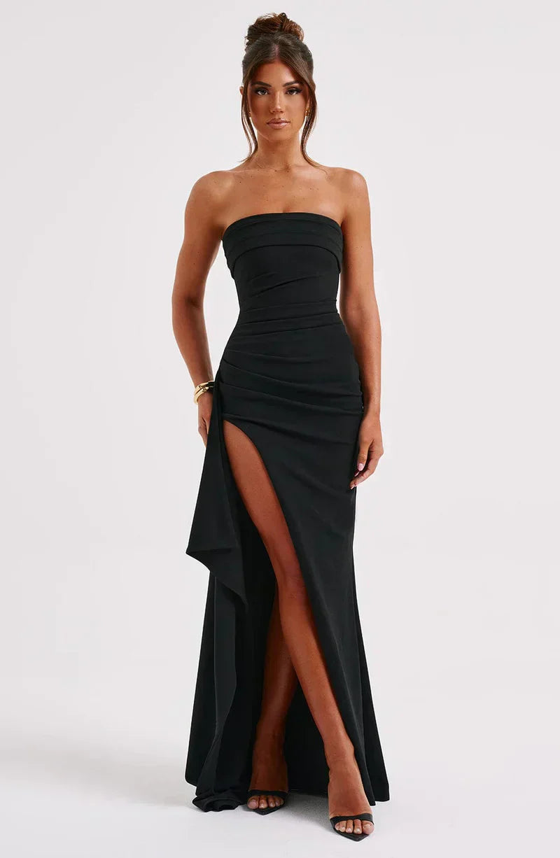 Valencia | Women’s Off-Shoulder Twisted Maxi Dress